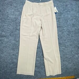 Pendleton Classic Tan Straight Leg Dress Pants Womens 12 NWT TH042-82300 Beige